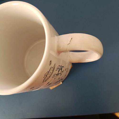 Authentic collectible Friends the TV series mug refurbished