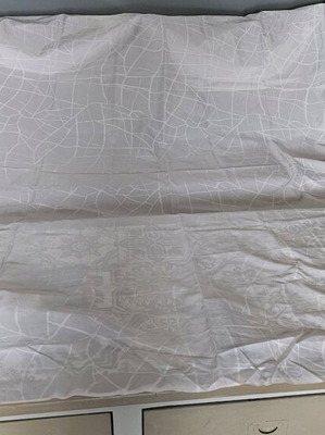 Shower curtain new 200 x 180 cm with rings
