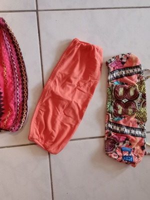 Bralette 3 βαμβακερά, σαν καινούργια, Stradivarius και Bershka, small