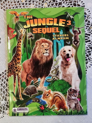 Jungle Sequel 3 Sticker Album like new by Carouzel