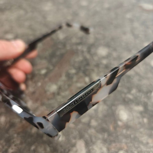 Dolce & Gabbana men's sunglasses, black and grey