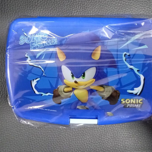 Sonic Prime Plastic Food Container 600ml new