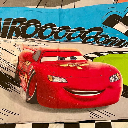 Disney Pixar Cars Kids Duvet Cover like new with Pillowcases