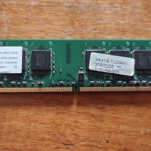 2GB DDR2 RAM 667 MHz Buffalo used