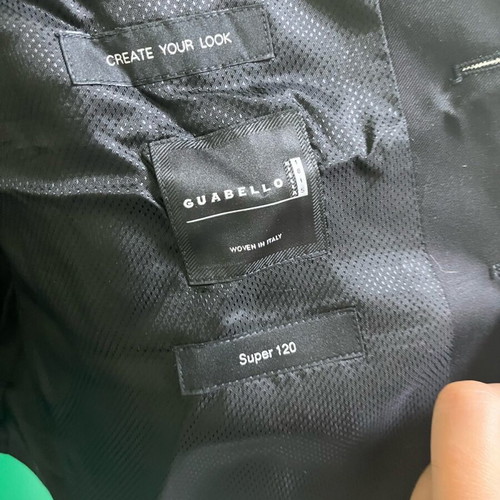 Black Boss vest new 54 Italian XL