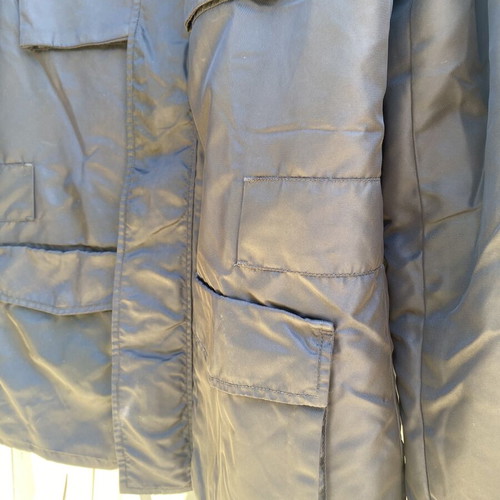 Artisti Italiani men's windbreaker jacket black, like new, zipper broken