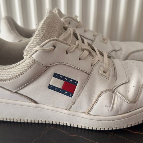Tommy men's sneakers used, size 46, white