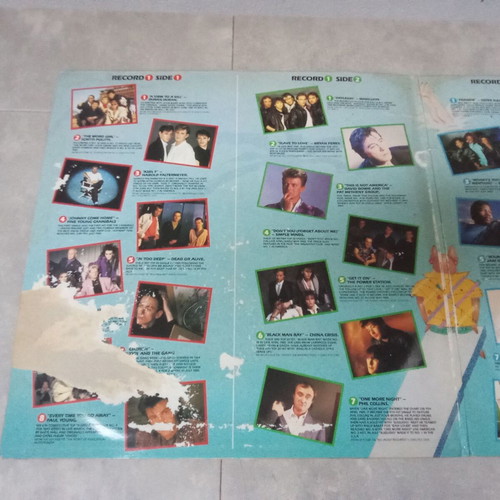Now 5 double vinyl record collectible used, pop 1980-1985