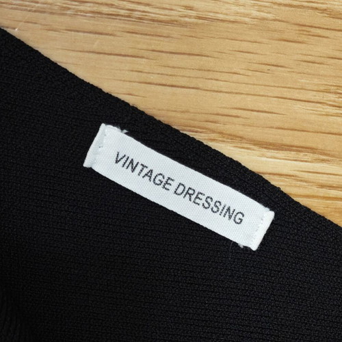 Black Midi Pencil Dress vintage, like new, size S