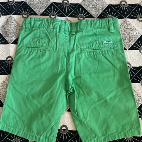Sfera green bermuda shorts like new, size 134 cm, age 9