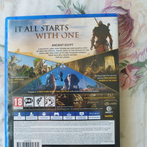 Assassins Creed Origins PS4 game like new