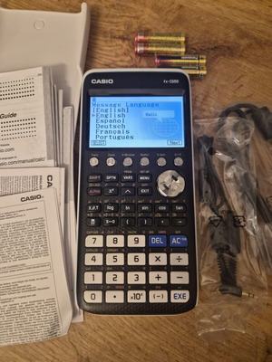 Casio fx-CG50 graphing calculator with color display