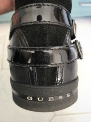 Guess black ankle boots size 45 like new