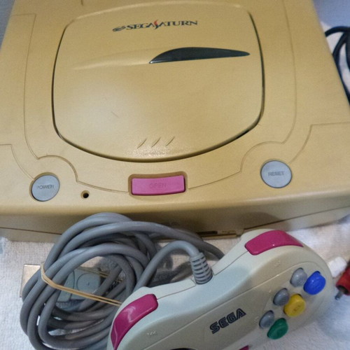 Sega Saturn λευκό σετ κονσόλας έκδοση Ιαπωνίας