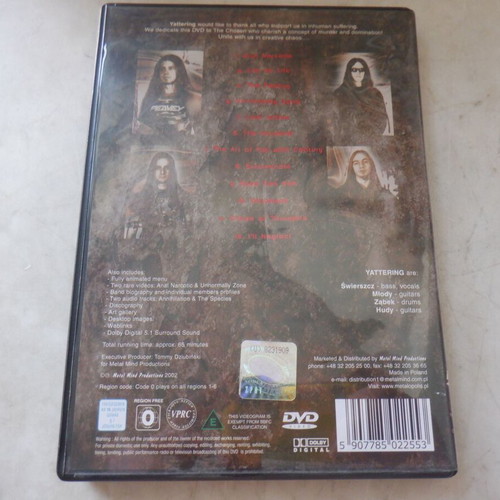 Yattering Creative Chaos death heavy metal DVD new