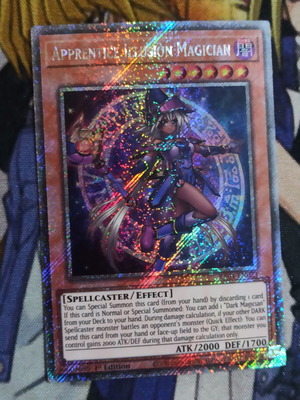 Apprentice Illusion Magician Platinum Secret Rare κάρτα Yu-Gi-Oh! σαν καινούργιο