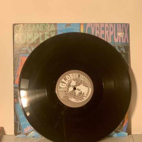 The Cassandra Complex Cyberpunx LP vinyl used, 1990 original Czechoslovak edition