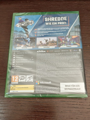 Tony Hawk's Pro Skater 3+4 Deluxe Edition Xbox game, sealed