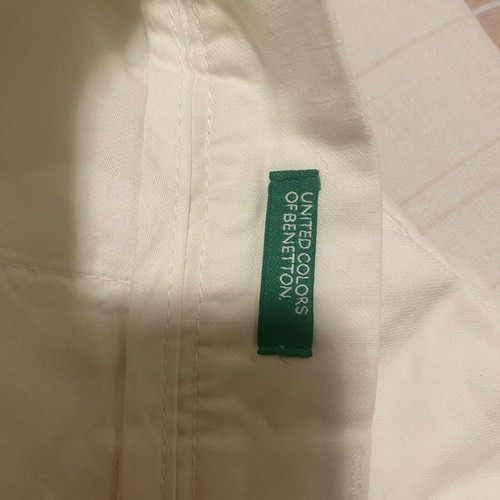 White pants United Colors of Benetton size S like new