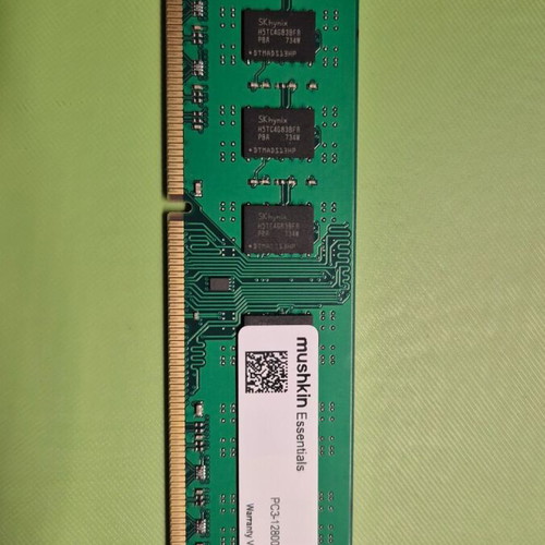 Mushkin Essentials 8GB DDR3 1600MHz Desktop RAM like new