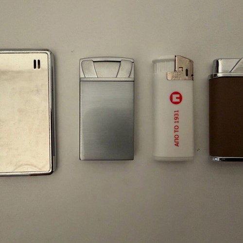 Collectible lighters like new, pack of 4