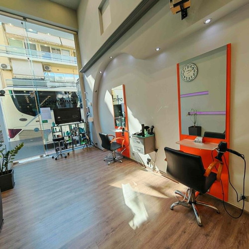 Hair Salon Fully Equipped and Operational in Prime Volos Location