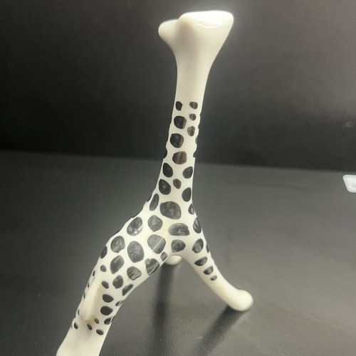 Vintage Porcelain Giraffe Figurine by Hanna Orthwein, Chodzież Poland, like new