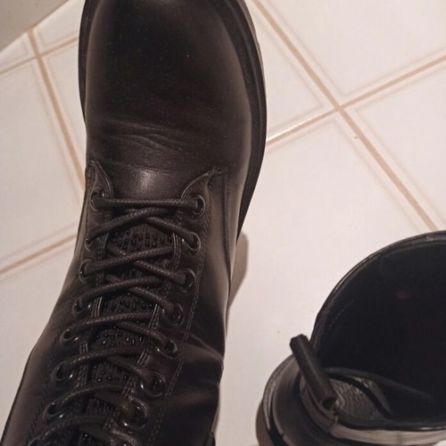 Lumberjack women combat boots size 37 like new, black
