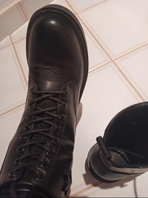 Lumberjack women combat boots size 37 like new, black