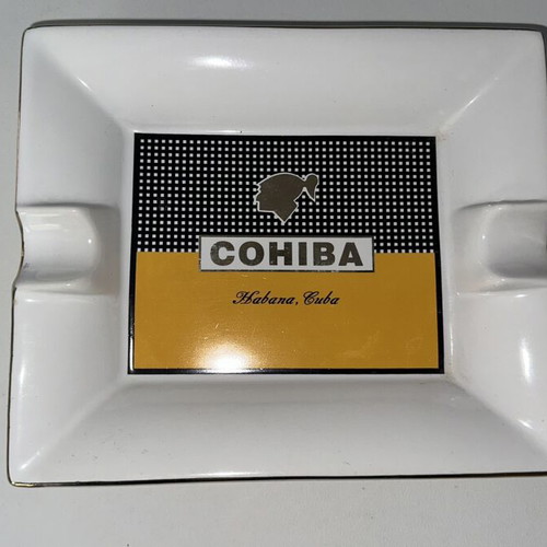 Ceramic Cohiba Cigar Ashtray like new