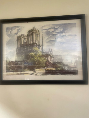 πίνακας Paris NOTRE dame 42x32