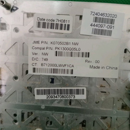 Keyboard for netbook or laptop used
