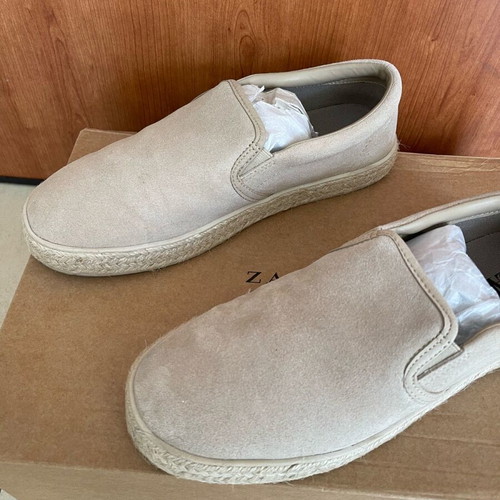 Zara men’s εσπαντρίγιες σαν καινούργιο, μέγεθος 42, μπεζ