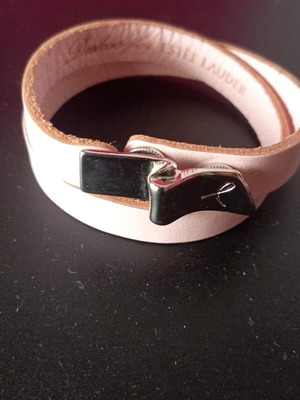 Dukas Bracelet for Estee Lauder used, collectible breast cancer awareness