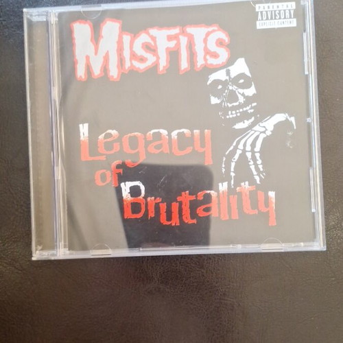 The Misfits Legacy of Brutality CD like new, punk