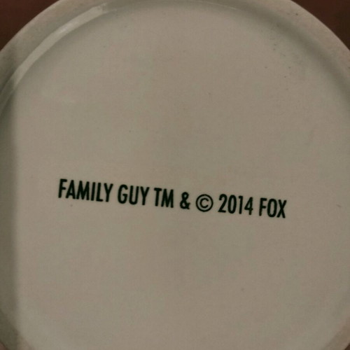Family Guy Stewie Griffin collectible mug like new, official Fox 2014 product