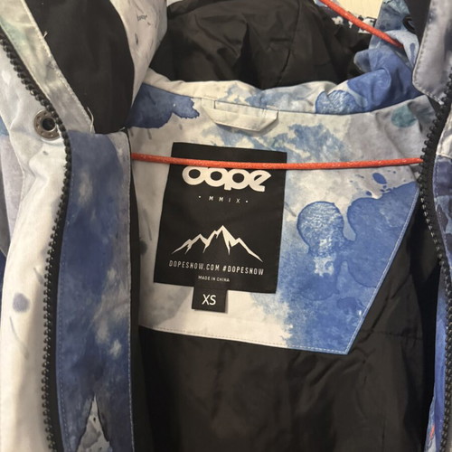 Dope Adept jacket and pants set, size XS