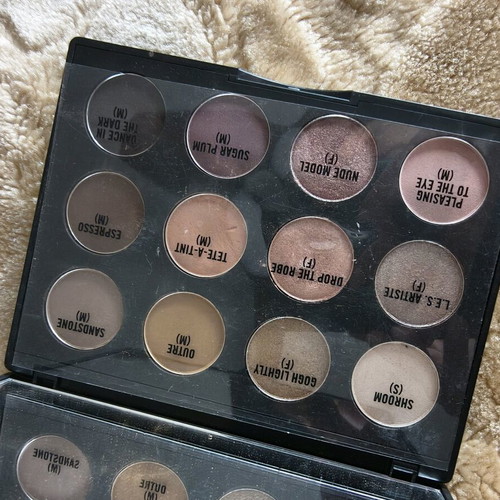 Mac eyeshadow palette used