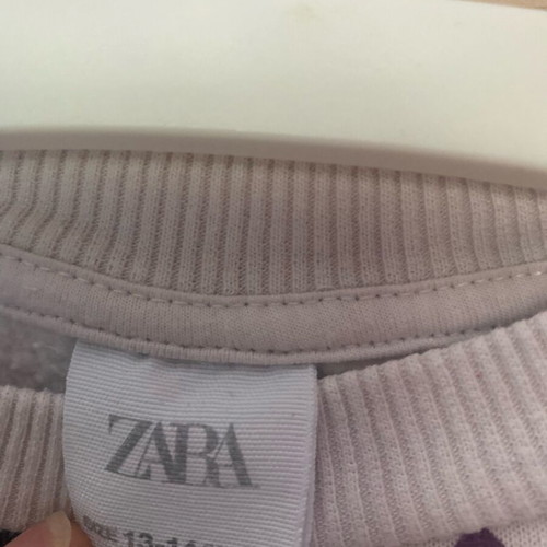 Zara girls' sweatshirt like new, multicolor, size 164 cm