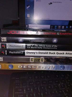 PlayStation 2 and PC CD Room collection used