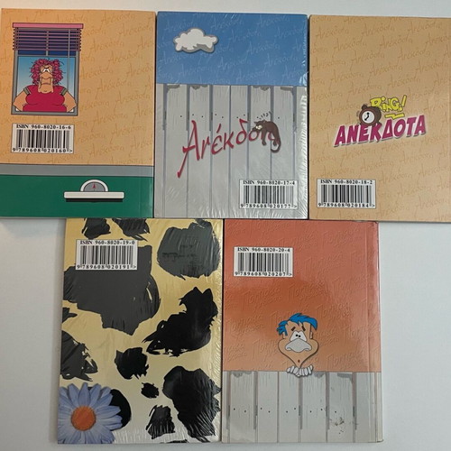 Joke booklets like new, set of 5 pieces
