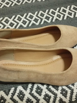 Beige comfortable women's shoes size 41 used