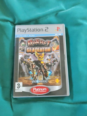 Ratchet Gladiator παιχνίδι Platinum για PlayStation 2