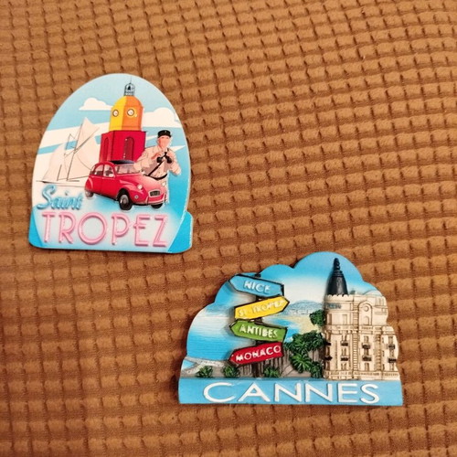 Magnets Cannes and Saint Tropez new