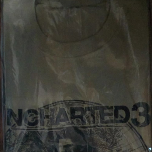 Uncharted 3 Nathan Drake συλλεκτική μπλούζα καινούργια, μπεζ, μέγεθος L