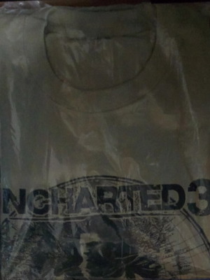 Uncharted 3 Nathan Drake συλλεκτική μπλούζα καινούργια, μπεζ, μέγεθος L