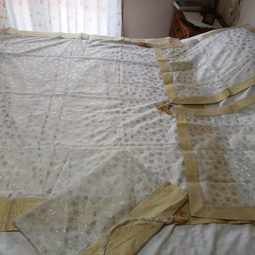 Set Tablecloth Large 1.35x1.35 m with 2 Small 0.60x0.60 m New