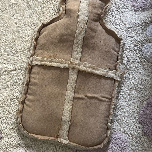 Primark hot water bottle used with fabric cover
