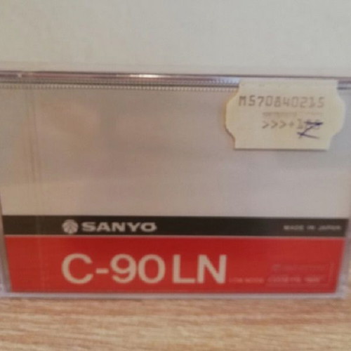 Κασέτα ήχου SANYO C-90 LN σφραγισμένη καινούργια