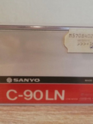 Κασέτα ήχου SANYO C-90 LN σφραγισμένη καινούργια